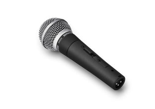 Shure SM58 Pro XLR Dynamic Microphone with On/Off Switch - Professional Studio & Live Performance Cardioid Mic for Vocals, Podcasting, and Recording (SM58S)