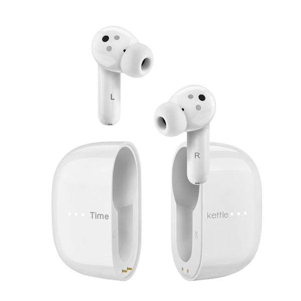 Timekettle M3 Language Translator Earbuds, Two-Way Translator Device with APP for 40 Languages Online, Voice Translator for Exploring Expat Life Freely, Compatible with iOS, Android (Online Version)