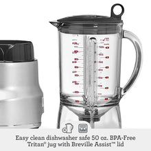 Breville the Fresh & Furious® Blender, BBL620SIL, Silver