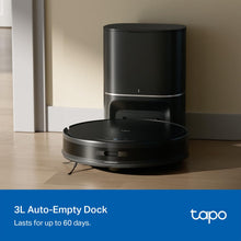 Tapo Ultra-Slim LiDAR Smart Navigation Robot Vacuum and Mop with Self-Emptying Dock, 5300Pa Max, 97%+ Dust Pickup Rate, Self-Charging, Compatible with Alexa & Google Home, RV20 Max Plus