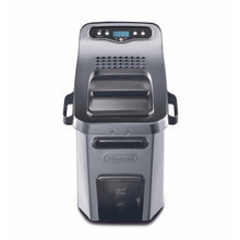 DeLonghi Livenza Deep Fryer, Silver - 1-Gallon Oil Capacity - EasyClean System - Adjustable Thermostat - Cool Touch Handles - Dishwasher Safe