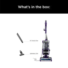 Shark, ZD201, Lift-Away Upright Vacuum with Powerfins, Self-Cleaning Brushroll, Anti-Allergen Complete Seal Technology, Eggplant