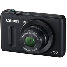 Canon PowerShot S100 12.1 MP Digital Camera with 5x Wide Angle Optical Image Stabilized Zoom (Black)