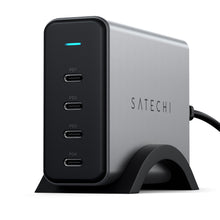 Satechi 165W USB C 4-Port GaN Charging Station – Compatible with MacBook Pro/Air M1 M2 M3, iPad Pro M4, iPhone 16 Pro Max/16 Pro/16/16 Plus