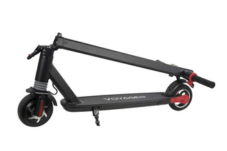 Voyager Proton Foldable Electric Scooter with LCD Display, LED Headlight and Light Strip, 15 MPH Max Speed, Long Range Battery Up to 6 Miles