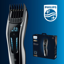 Philips Norelco Hair Clipper 9000 Series, Hair Trimmer, Auto Turbo, Dual Cut Technology, Motorized Combs, 400 Length Settings, 120 Min. Runtime, Zero Maintenance, HC9450/40