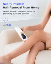 Finequin Laser Hair Removal for Women and Men, Air 15 Ice-cooling IPL Device Hair Removal for Nearly Painless & Long-Lasting Results From Home, 3 Modes & Auto Flashing for Fast Full Body Hair Removal