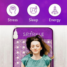 Bio-Mat | Infrared Pad | Crystal Heating Pad | Red Light Therapy | Pulsed Electromagnetic Field Therapy Devices | Hot Gemstone Therapy | Back Pain Relief | Amethyst Pad | Tourmaline Pad | Sparkle Mats