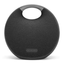 Harman Kardon Onyx Studio 6 Wireless Bluetooth Speaker - IPX7 Waterproof Extra Bass Sound System with Rechargeable Battery and Built-in Microphone - Black