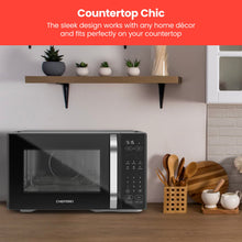 Chefman MicroCrisp Countertop Digital Microwave Oven, Unique 