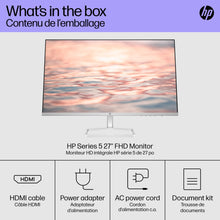 HP Series 5 27 inch FHD Monitor, Full HD Display (1920 x 1080), IPS Panel, 99% sRGB, 1500:1 Contrast Ratio, 300 nits, Eye Ease with Eyesafe Certification, 527sw (2024)