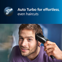 Philips Norelco Hair Clipper 9000 Series, Hair Trimmer, Auto Turbo, Dual Cut Technology, Motorized Combs, 400 Length Settings, 120 Min. Runtime, Zero Maintenance, HC9450/40