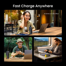 AOHI 140W PD3.1 Laptop Power Bank 40000mAh Fast Charging Station, The Future Starship 2 in 1 Camping Large Portable Charger for MacBook Pro/Air, iPad Pro, iPhone 16 Pro Max,Galaxy,Steam Deck, Grey