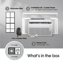 LG LW5024X Window Air Conditioner, for Small Room (150 Sq.Ft), Quiet Operation, 115V, 5,000 BTU, White