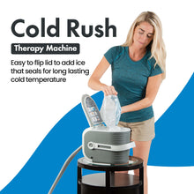 Ossur Cold Rush Therapy Machine System with Right Hip Pad - Ergonomic, Adjustable Wrap Pad - Quiet, Lightweight Cryotherapy Freeze Kit Pump - Best Ice Machine for Hip Surgery