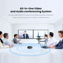 TONGVEO 10x Zoom Conference Room Video Camera System, All-in-One HD 1080P 60fps 10X Optical Zoom USB3.0 HDMI PTZ Camera and Bluetooth Conference Speaker with Microphones Bundle for Medium Room