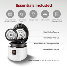 CUCKOO CRP-ST0609FW 6-Cup (Uncooked) / 12-Cup (Cooked) Twin Pressure Rice Cooker & Warmer with Nonstick Inner Pot, 16 Menu Options, 3 Voice Guide, Auto Clean (White)