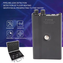 Water Leakage Detection, Automatic Noise Reduction Gas Leak Detector with 4 Gear Adjustment, Strong Sensitivity, Gas Water Floor Heating Leakage Detector