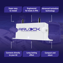 AIRLOCK One - Boat & RV Air Purifier - Eliminate Smells in Boats & RVs | Boat Accessories | RV Accessories | Easy to Install | Maintenance-Free | Deodorizer Odor Eliminator