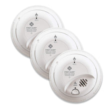 FIRST ALERT BRK SC9120B-3 Hardwired Smoke and Carbon Monoxide (CO) Detector with Battery Backup, White, Pack of 3