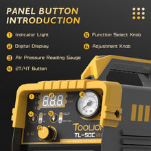 TOOLIOM 50A Non High Frequency Plasma Cutter Non-Touch Pilot ARC 110/220V Dual Voltage Cutting Machine 1/2