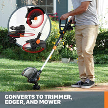 Worx Nitro Cordless Leaf Blower Bundle with String Trimmer/Edger/Mini-Mower