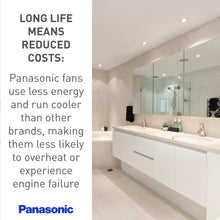 Panasonic FV-30VQ3 WhisperCeiling Spot Ventilation Fan - 290 CFM - Quiet, Large Ceiling Mount Bathroom Fan