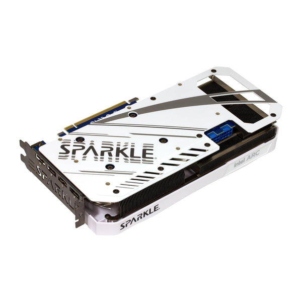 Sparkle Intel Arc A770 ROC Luna OC Edition, 16GB GDDR6, 2X DBB 100mm Fan, 2.5-Slot, Metal Backplate, Luna White Edition, SA770RW-16GOC