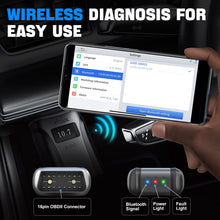 Wireless OBD2 Scanner, XTOOL Anyscan A30D Bidirectional Scan Tool, Full Systems Car Scanner, 16 Services, ABS Bleed, Injector Coding, Oil EPB BMS SAS TPMS Reset, for iPhone and Android