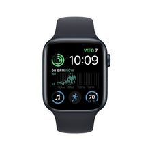 Apple Watch SE (2nd Gen) [GPS 44mm] Smart Watch w/Midnight Aluminum Case & Midnight Sport Band - S/M. Fitness & Sleep Tracker, Crash Detection, Heart Rate Monitor, Retina Display, Water Resistant