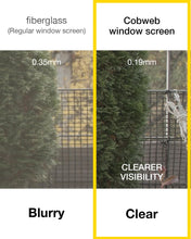 COBWEB Premium Window Screen DIY KIT 39