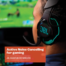 JBL Quantum 910 - Wireless Over-Ear Performance Gaming Headset with Head Tracking-Enhanced, Active Noise Cancelling and Bluetooth, QuantumSPATIAL 360, Low Latency Wireless System (Black)