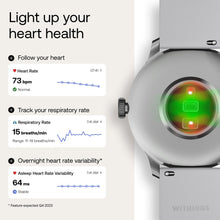 Withings ScanWatch Light - Hybrid Smartwatch, 24/7 Heart Monitoring, Activity Tracking, Cycle Tracking, Sleep Monitoring, Connected GPS, 30-Day Battery Life, Android & Apple Compatible, HSA/FSA