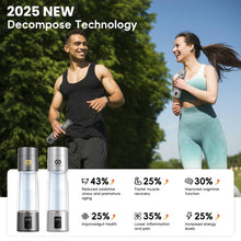 PUREPEBRIX 2025 Advanced Hydrogen Water Bottle Generator Classic Edition- Up to 6000+ ppb Alkaline Pitcher