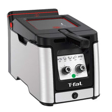 T-Fal Deep Fryer with 3.5L Oil Capacity: Electric Stainless Steel Fryer, 2.6 lb Food Capacity, 1800W, Temperature Control, Digital Timer, Odor Reduction System, Dishwasher-Safe Parts