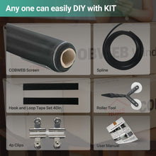 COBWEB Premium Window Screen DIY KIT 39