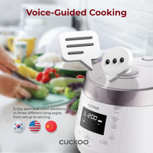 Cuckoo Heating Pressure Cooker & Warmer – 12 built-in programs, Glutinous (white), Mixed, Brown, GABA rice, and more, 10 cups