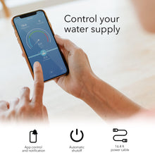 Wasserstein Aqua Pal Smart Leak Detector - Smart Water Sensor, Smart Water Monitor, Automatic Shutoff Sensor and Wi-Fi Water Leak Detector to Protect Your Home from Leaks (White, 1 Pack)