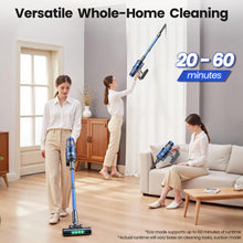 BonePone V25 Cordless Vacuum Cleaner, 680W 55Kpa Powerful Stick Vacuum with Dust Sensor, Digital Display, 4000mAh Rechargeable Battery up to 60Mins, Versatile for Pet Hair, Floor, Carpet