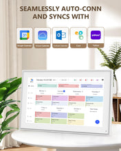 Canupdog Digital Calendar, 15.6inch Smart WiFi Digital Calendar&Chore Chart, 1920 * 1080 IPS Touch Screen HD Display for Family Schedules, Wall-Mounted, Share Moments Instantly from Anywhere