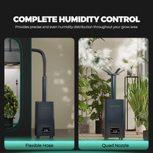 MARS HYDRO Plant Humidifier 15L,with Adjustable Humidity,Timer Function,Ultrasonic Precise and Silent Operation,No-Leak Seal for Grow Tent,Indoor Planting,Greenhouse,Bedroom