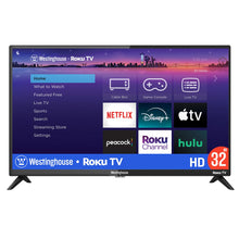 Westinghouse Roku TV - 32 Inch Smart Television, 720P LED HD with Wi-Fi Connectivity and Mobile App, Flat Screen Compatible with Apple Home Kit, Alexa and Google Assistant