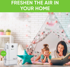 Air Purifier for Large Room, Bedroom, Home - Over 1600 Sq Ft, ZERO Ozone, UV Light, H13 Medical Grade True HEPA - Smoke, Dust, Allergies, Pet Hair Air Cleaners - InvisiClean Claro IC-4524