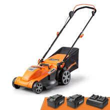 LawnMaster CLMF4817E 48V MAX* Brushless Mower with 2X24V MAX* 4.0Ah Battery and a Dual Charger