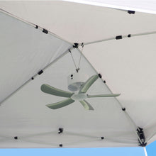 Canopy Breeze Canopy Fan Portable, Rechargeable Ceiling Fan for Canopies, Gazebos, Pergolas + more! 6-Hour Run Time, 31” Diameter Blades, Easy Install w/out Tools, Remote Control, Travel Case included