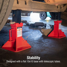 SUNEX TOOLS 1522A 22-Ton Jack Stands, Pair