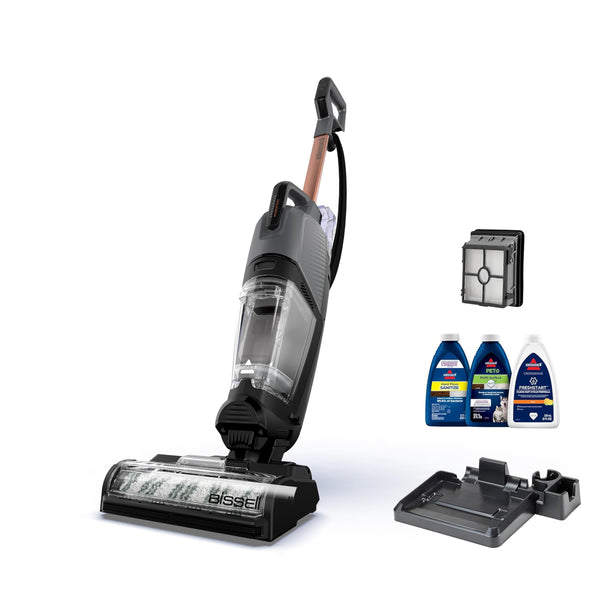 Bissell® CrossWave® HydroSteam™ Wet Dry Vac, Multi-Purpose Vacuum, Wash, and Steam, Sanitize Formula Included, 35151