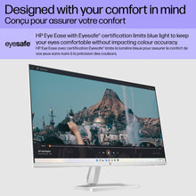 HP Series 5 27 inch FHD Monitor, Full HD Display (1920 x 1080), IPS Panel, 99% sRGB, 1500:1 Contrast Ratio, 300 nits, Eye Ease with Eyesafe Certification, 527sw (2024)