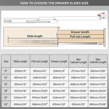 AOLISHENG 6 Pair Undermount Soft Close Drawer Slides 9 12 15 18 21 24 Inch 80 lb Load Capacity Full Extension Ball Bearing Hidden Bottom Mount Rails Locking Devices Concealed Runners