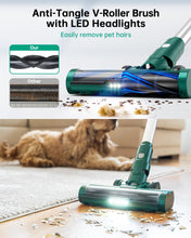 Wie Cordless Handheld Vacuum Cleaner Rechargeable Battery, 400W Brushless Motor /30Kpa Powerful/Max 45M LED Display Multi-Tangle Brush Handheld Washable Lightweight for Carpet/Hard Floor/Car/Pet Fur